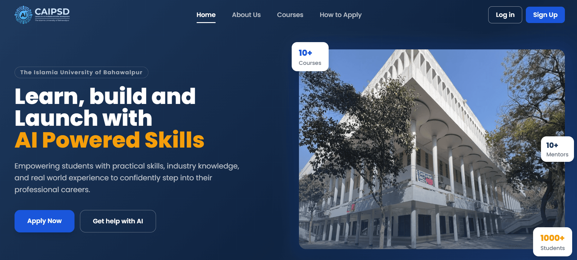 CAIPSD Official Web Platform