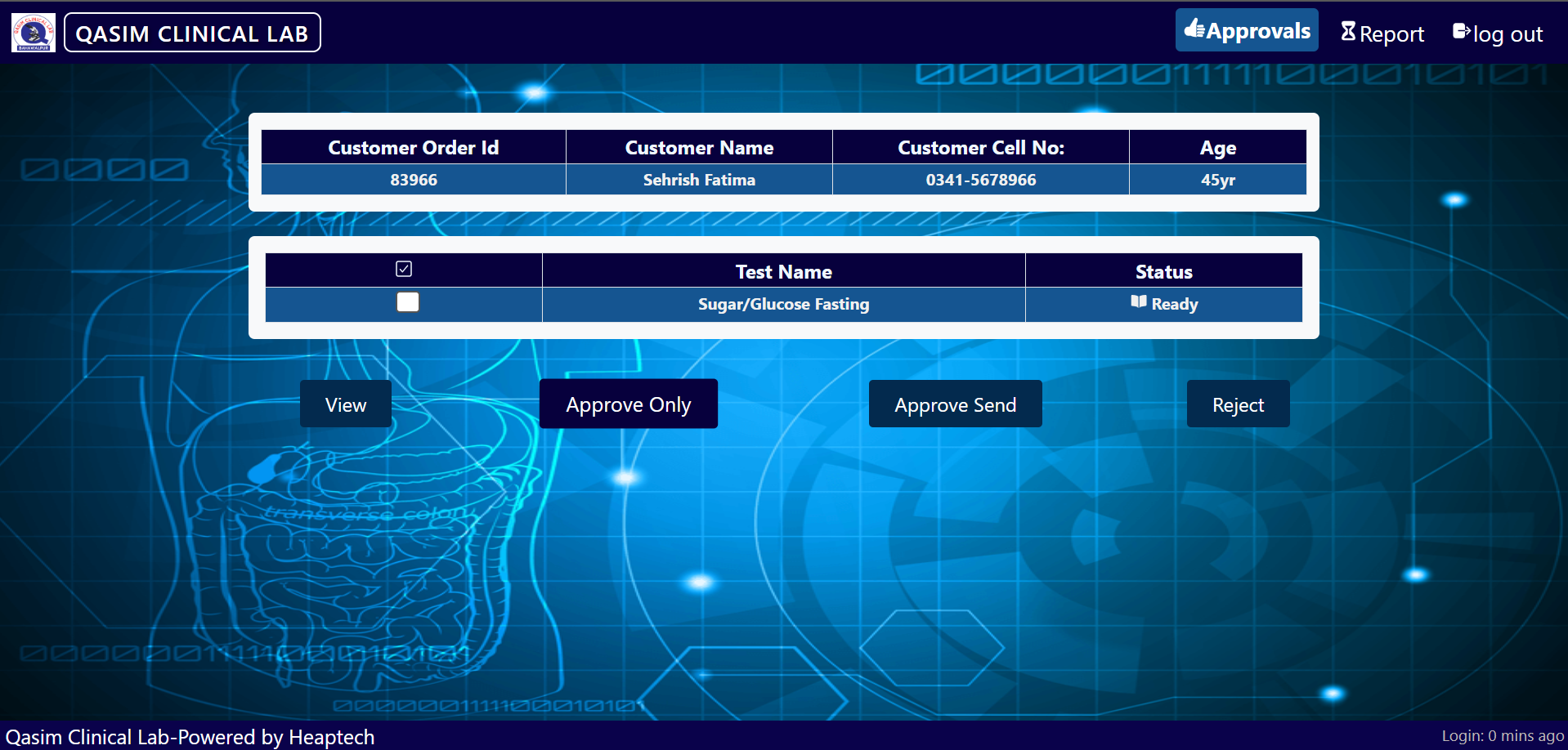 Qasim Clinical Lab — Management System — screenshot 6