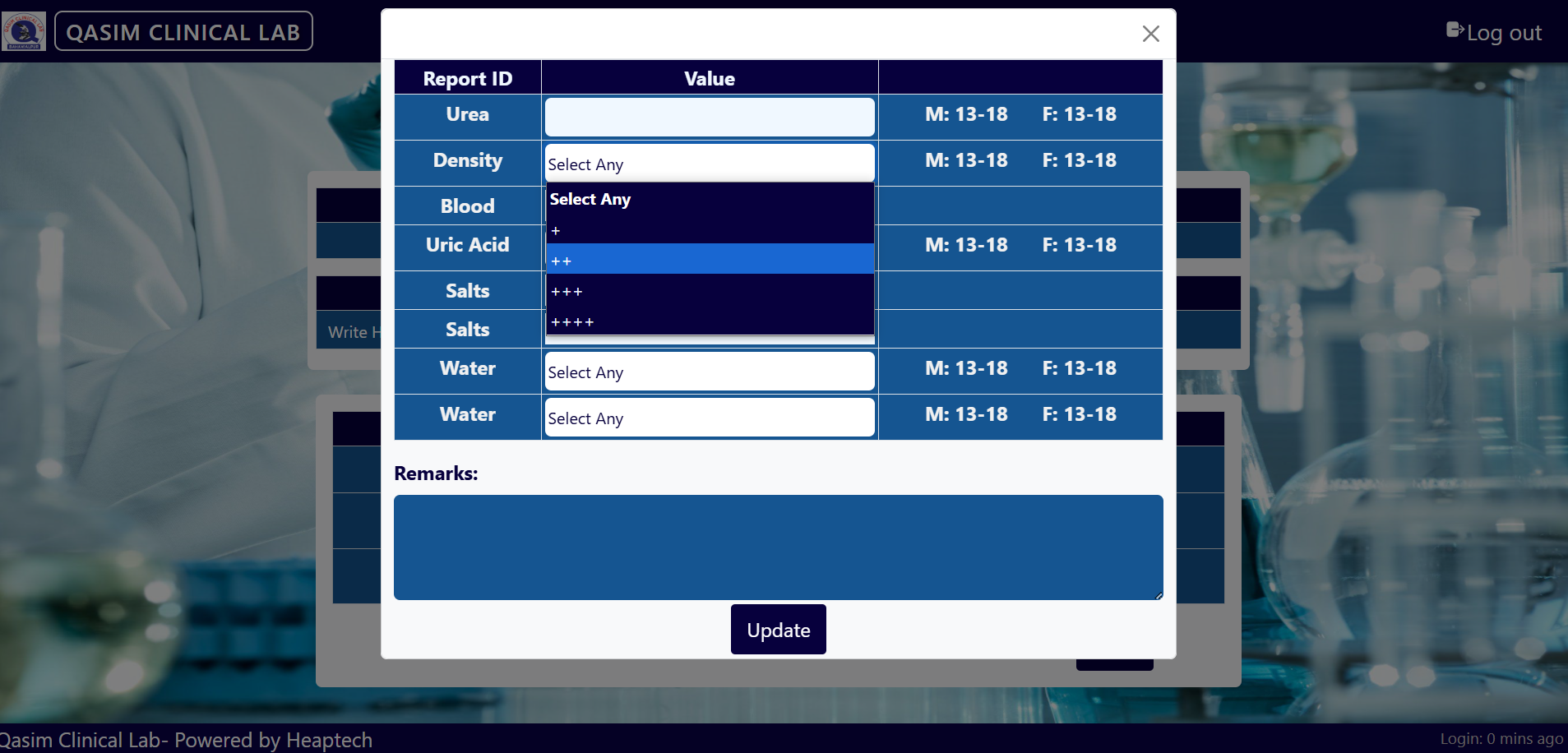 Qasim Clinical Lab — Management System — screenshot 11